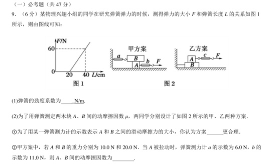 2020高考考前押题冲刺物理试卷