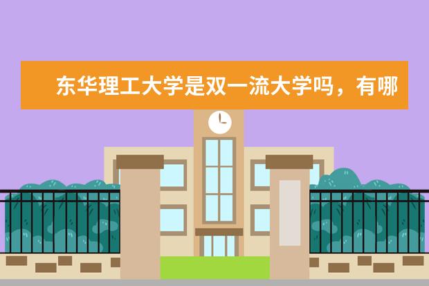 东华理工大学是双一流大学吗，有哪些双一流学科？