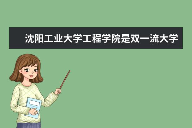 沈阳工业大学工程学院是双一流大学吗，有哪些双一流学科？