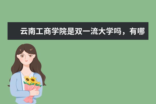 云南工商学院是双一流大学吗，有哪些双一流学科？