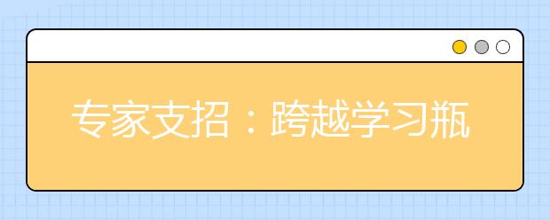 专家支招：跨越学习瓶颈 走向理想高地