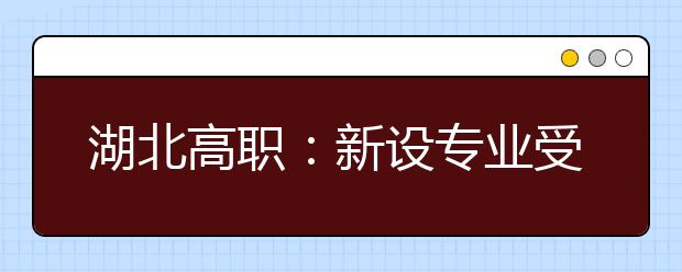 湖北高职：新设专业受青睐