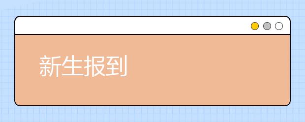 新生报到