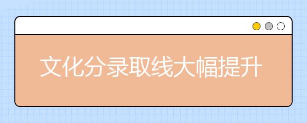 文化分录取线大幅提升 美术生曲线升学路难行