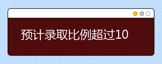 预计录取比例超过10：1 艺术专业加试火爆