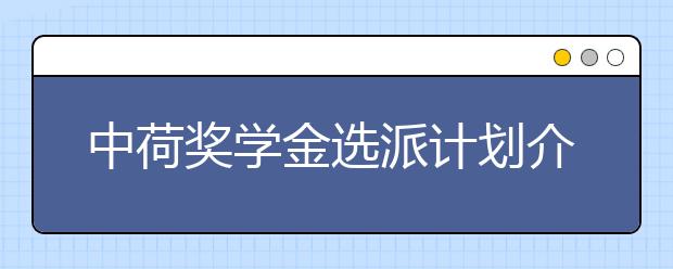 中荷奖学金选派计划介绍 怎样申请荷兰留学奖学金