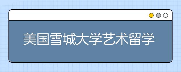 美国雪城大学艺术留学申请条件一览表