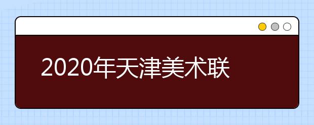 2020年天津美术联考/统考考试大纲