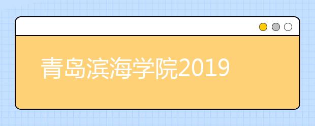 青岛滨海学院2019年艺术类专业招生章程