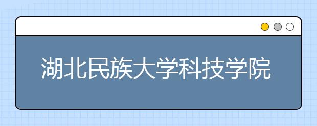 湖北民族大学科技学院2019年艺术类招生计划