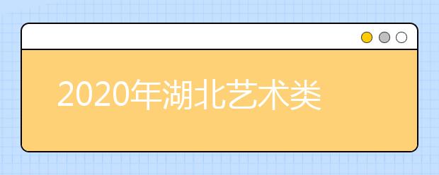 2020年湖北艺术类校考工作通知