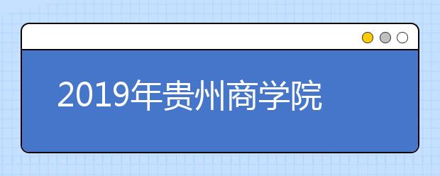 2019年贵州商学院美术类本科专业录取分数线