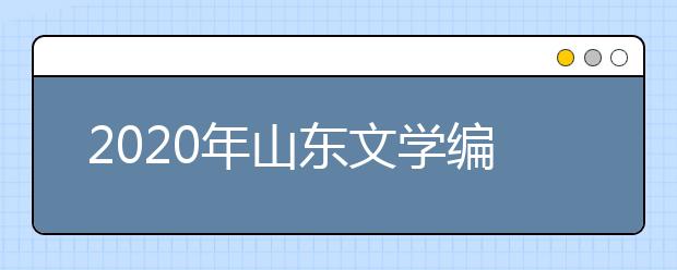 2020年山东文学编导统考一分一档表