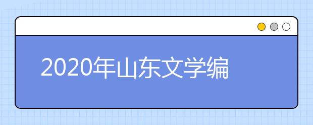 2020年山东文学编导统考一分一档表