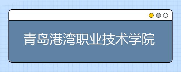 青岛港湾职业技术学院2020年普通高等教育招生章程