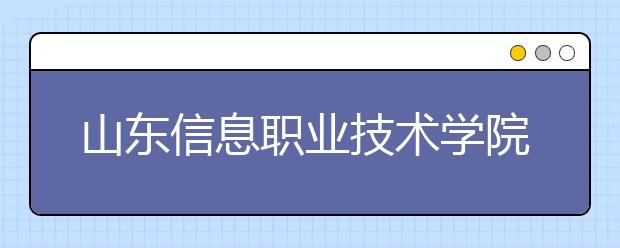 山东信息职业技术学院2020年普通高等教育招生章程