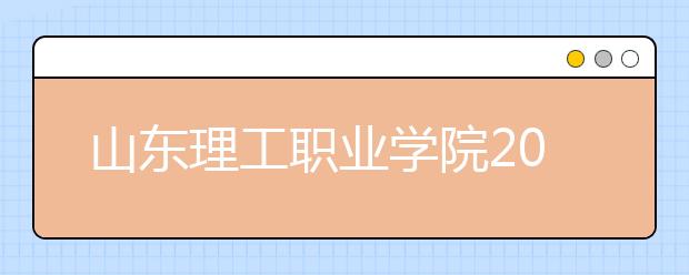 山东理工职业学院2020年普通高等教育招生章程