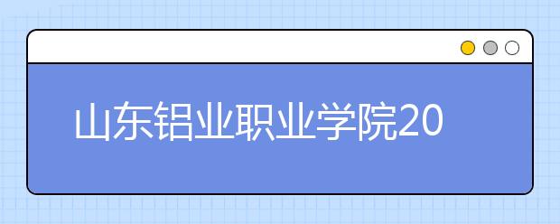 山东铝业职业学院2020年普通高等教育招生章程