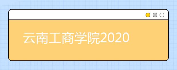 云南工商学院2020年单独招生章程