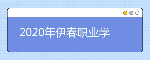 2020年伊春职业学院单独招生计划