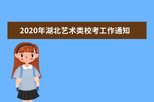 2020年湖北艺术类校考工作通知