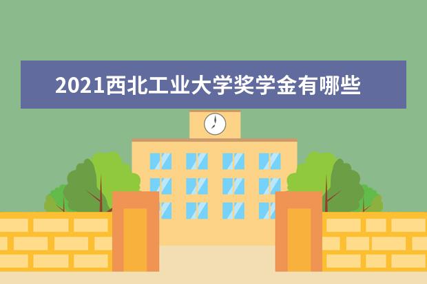 2021西北工业大学奖学金有哪些 奖学金一般多少钱?