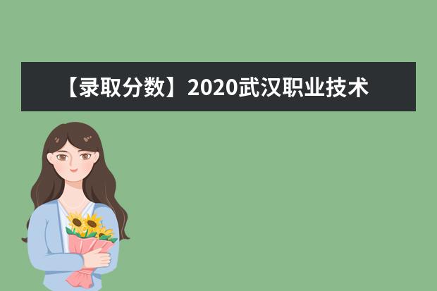 【录取分数】2020武汉职业技术学院录取分数线一览表（含2020-2019历年）