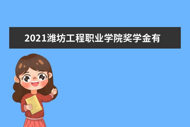 2021潍坊工程职业学院奖学金有哪些 奖学金一般多少钱?