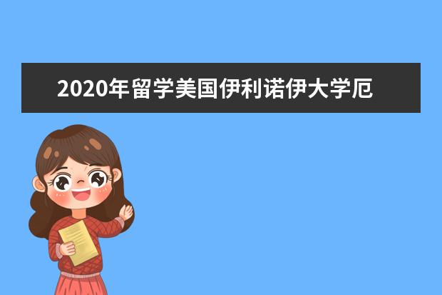 2020年留学美国伊利诺伊大学厄巴纳香槟分校入学要求