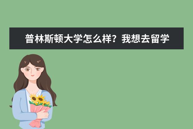 普林斯顿大学怎么样？我想去留学