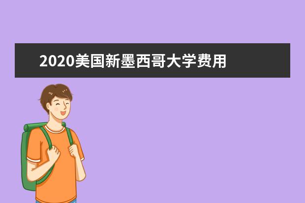 2020美国新墨西哥大学费用