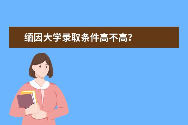 缅因大学录取条件高不高？