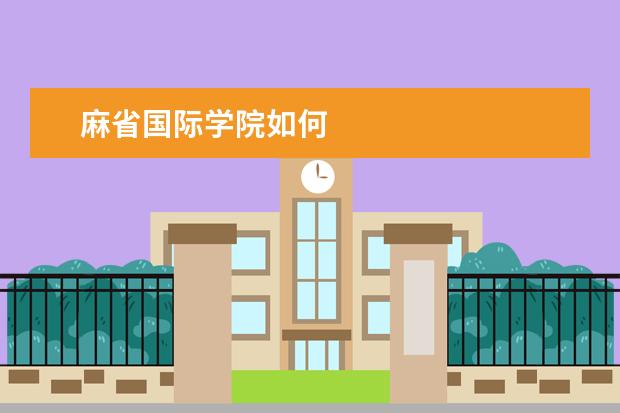 麻省国际学院如何