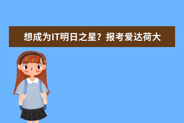 想成为IT明日之星？报考爱达荷大学计算机专业吧！