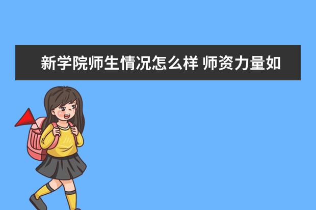 新学院师生情况怎么样 师资力量如何