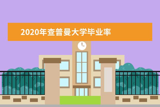 2020年查普曼大学毕业率