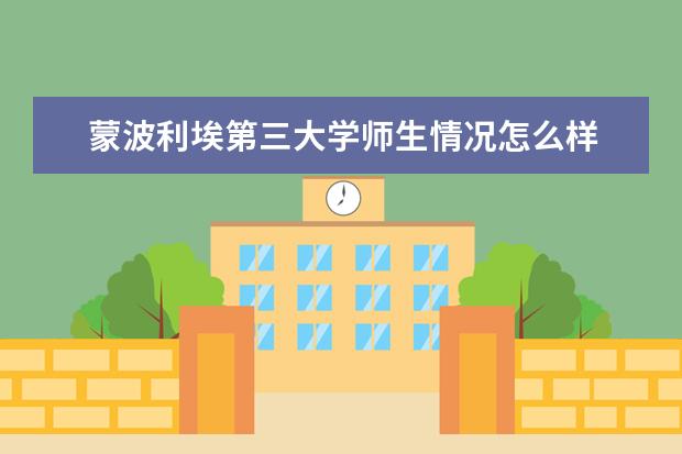 蒙波利埃第三大学师生情况怎么样 师资力量如何