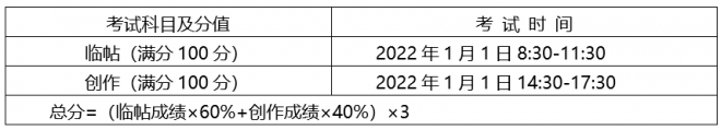 2022年甘肃普通高校招生美术与设计学类专业统一考试指南