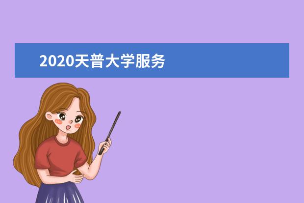 2020天普大学服务