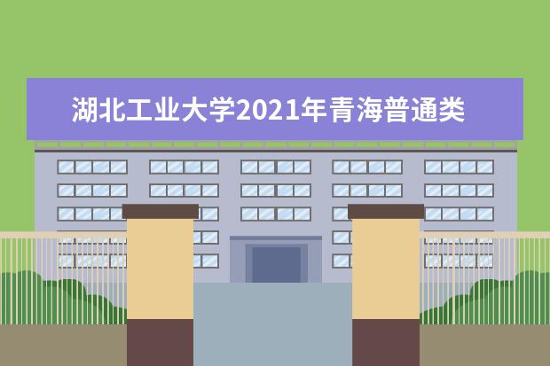 湖北工业大学2021年青海普通类录取分数线